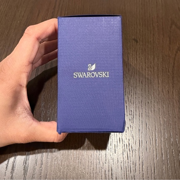 NEW Swarovski Lifelong Bow Bangle White Mixed Metal Finish - Picture 10 of 12